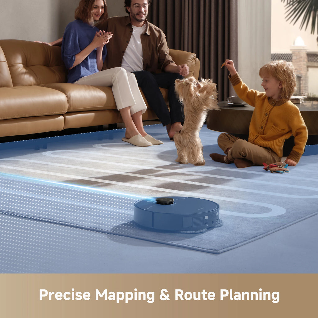 Refurbished GoVac 400 Robot Vacuum & Mop (Auto-Empty)