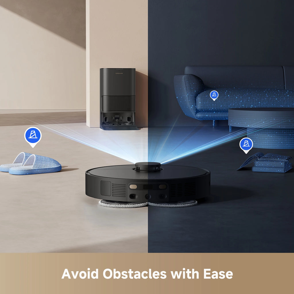 Refurbished GoVac 400 Robot Vacuum & Mop (Auto-Empty)