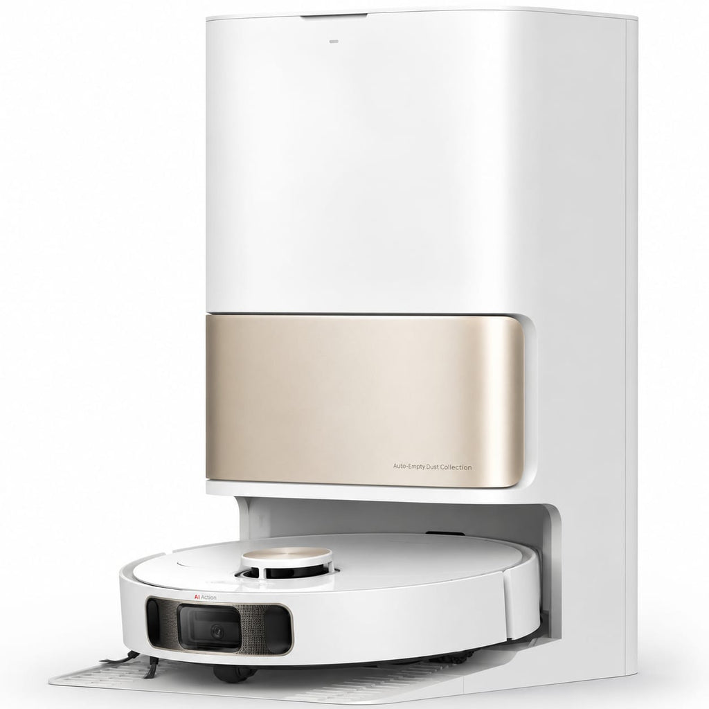 L10s Pro Ultra Heat Robot Vacuum & Mop, Self-Cleaning, 136°F Hot Water Washing, Powerful Smart Cleaning.