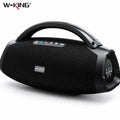 W-KING X20 200W RMS Portable Bluetooth Speaker – Potente altavoz Bluetooth portátil de 200W RMS con graves profundos, sonido de alta potencia y resistencia al agua IPX7. Ideal para fiestas, exteriores y cualquier ocasión.