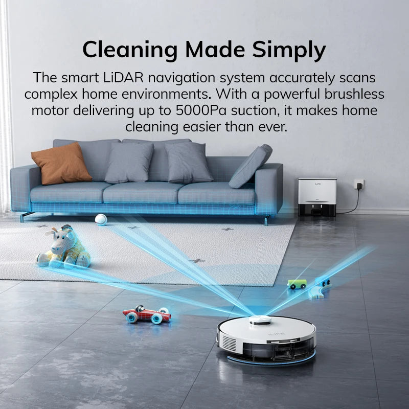 ILIFE A30 PRO Robot Vacuum & Mop (60-Day Self-Emptying)