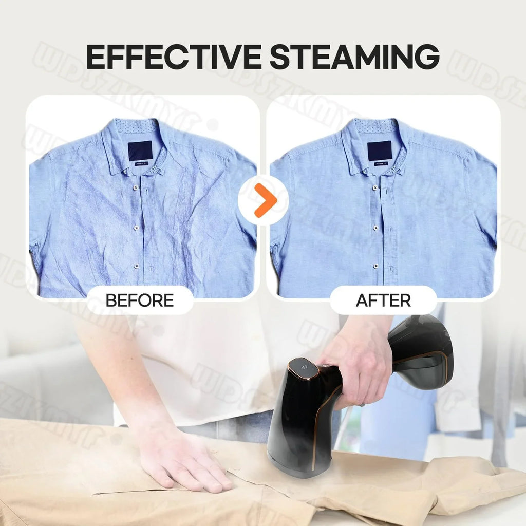 Portable Handheld Garment Steamer – Quick Heat Steam Iron for Clothes