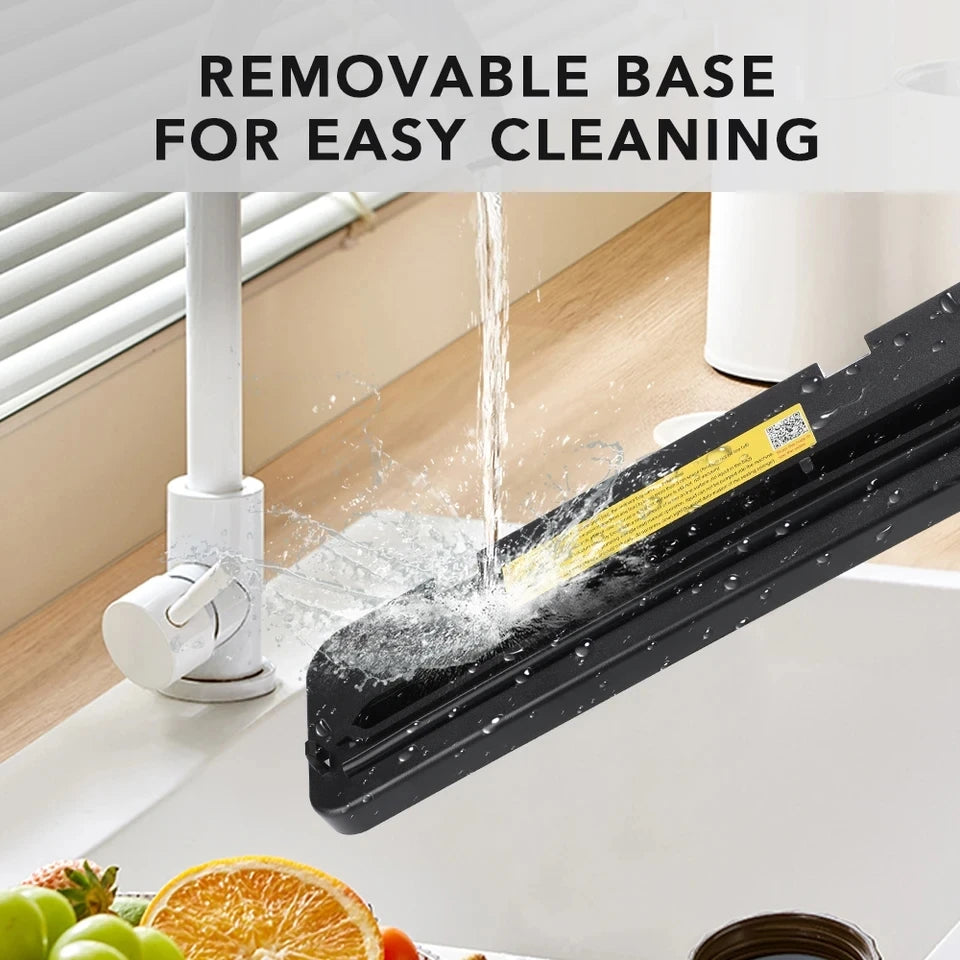 Electric Food Vacuum Sealer – Dry/Wet with Built-In Cutter