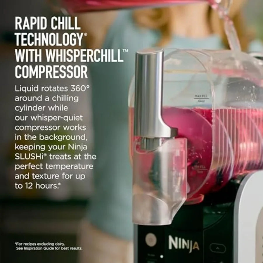 88oz frozen drink maker with RapidChill technology, 5 preset programs, and no ice needed.