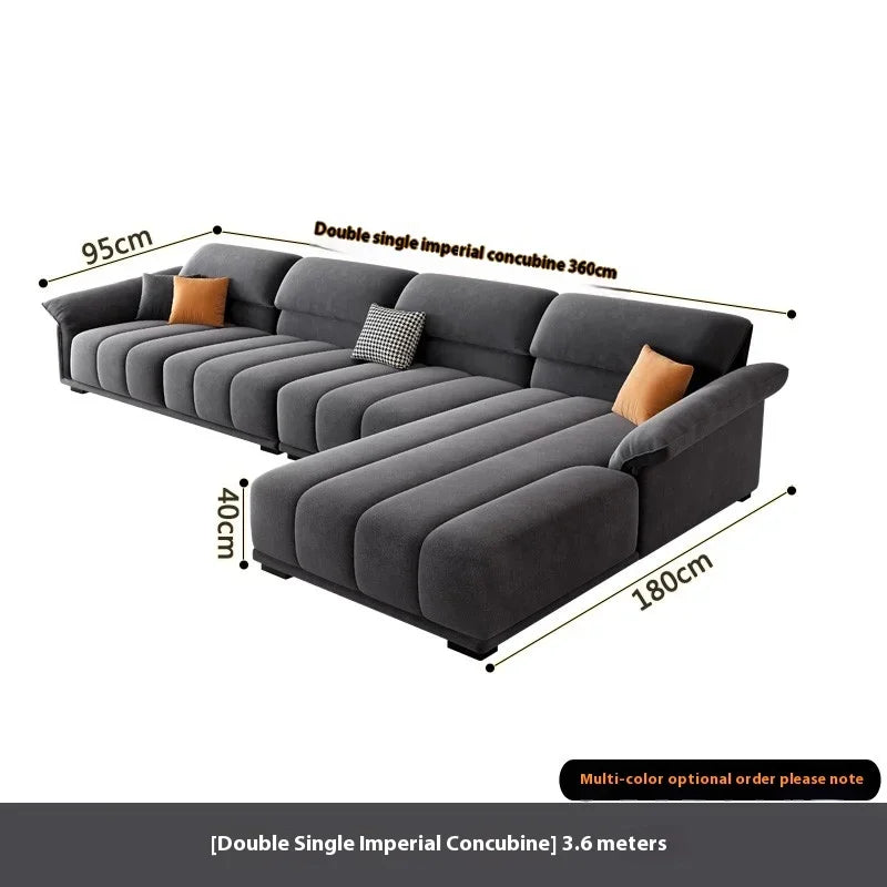 Luxury European Modular Sofa – Minimalist Living Room Sectional
