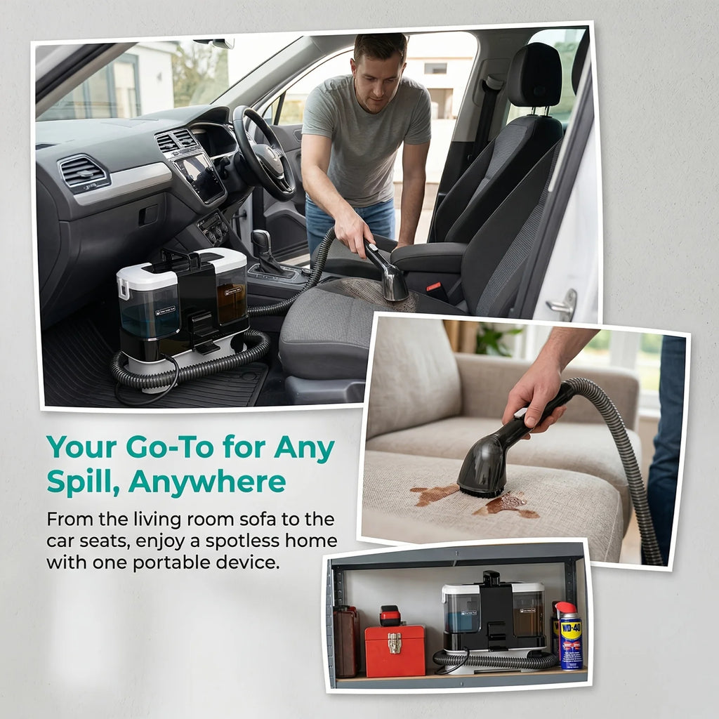 Lubluelu V2 Portable Carpet & Upholstery Spot Cleaner