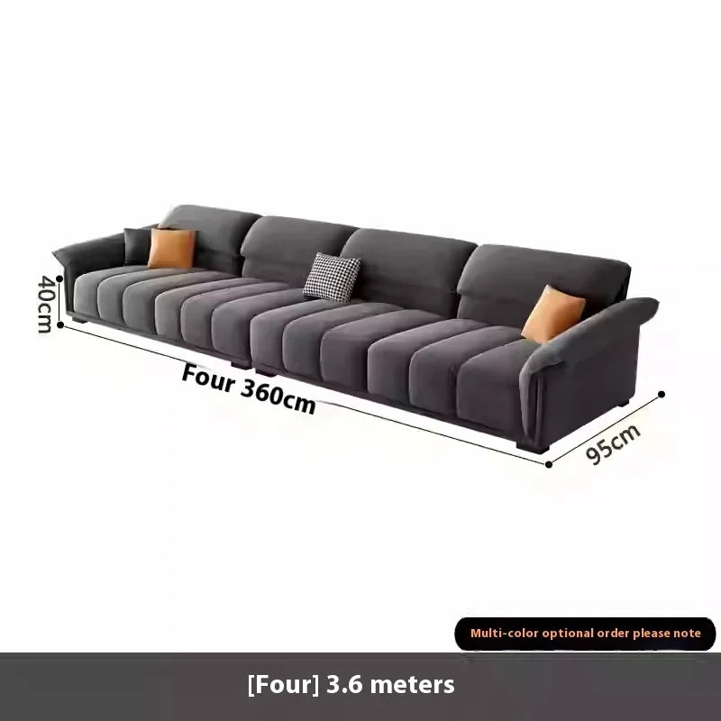 Luxury European Modular Sofa – Minimalist Living Room Sectional