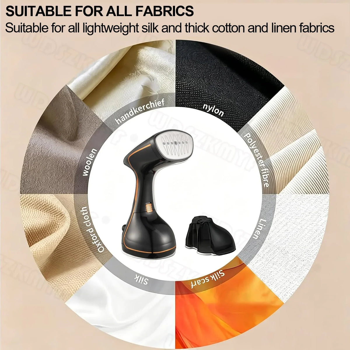 Portable Handheld Garment Steamer – Quick Heat Steam Iron for Clothes