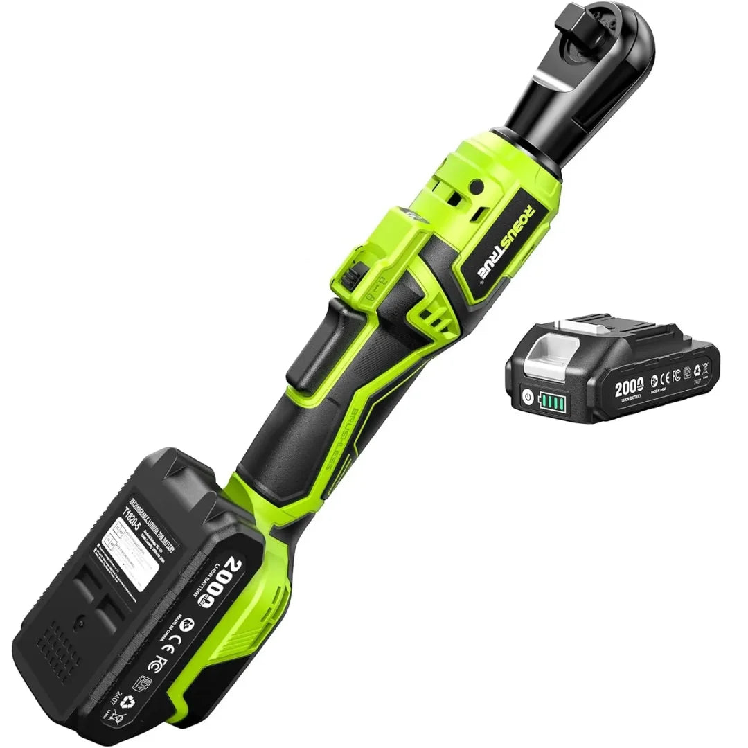 Robustrue 1/2" Cordless Electric Ratchet Wrench Kit