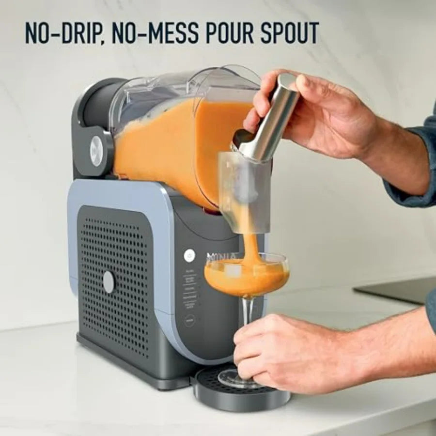 88oz frozen drink maker with RapidChill technology, 5 preset programs, and no ice needed.