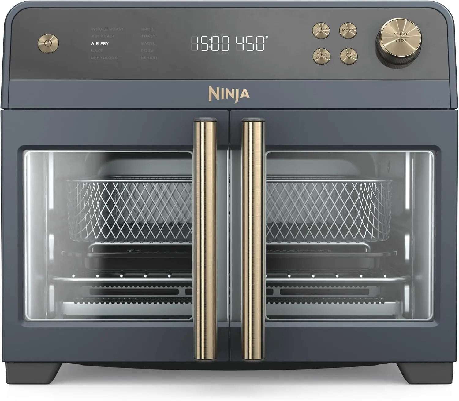 10-in-1 PFAS-Free Air Fryer Oven (20.3 Qt)
Your ultimate kitchen workhorse. Enjoy a family-sized 20.3-quart capacity, safe PFAS-free accessories, and 10 cooking functions in one sleek appliance. Fully dishwasher-safe.