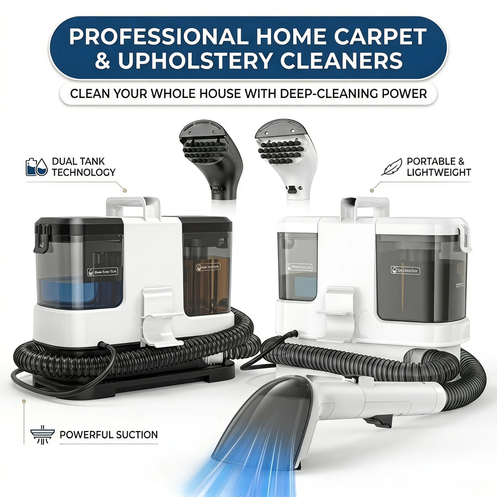 Lubluelu V2 Portable Carpet & Upholstery Spot Cleaner