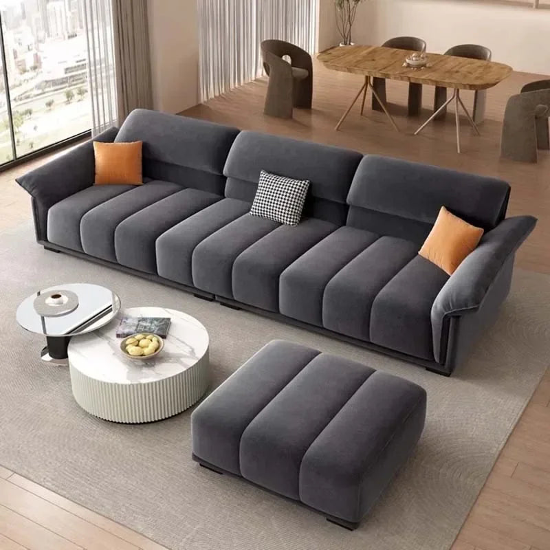 Luxury European Modular Sofa – Minimalist Living Room Sectional