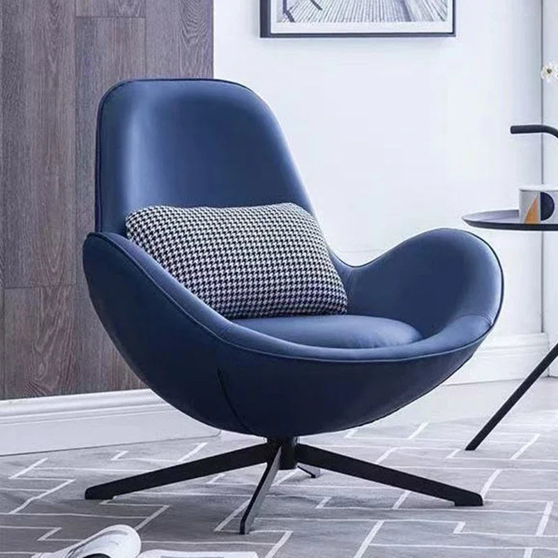Nordic Luxury Swivel Chair – Modern & Comfortable Design