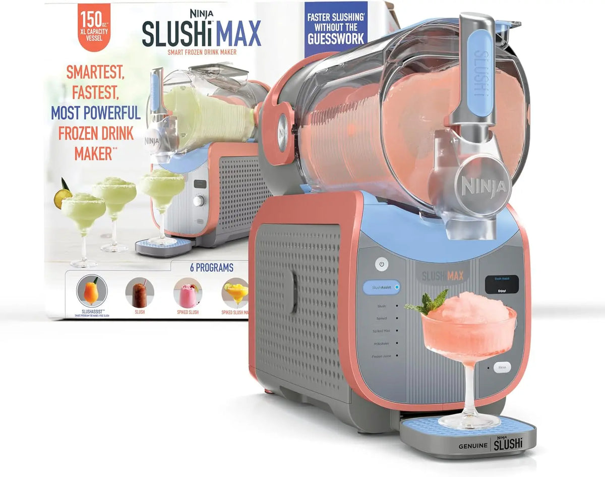 88oz frozen drink maker with RapidChill technology, 5 preset programs, and no ice needed.