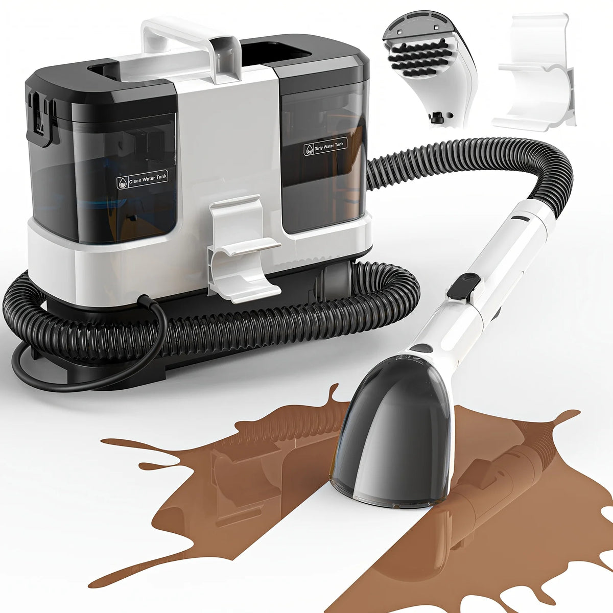 Lubluelu V2 Portable Carpet & Upholstery Spot Cleaner