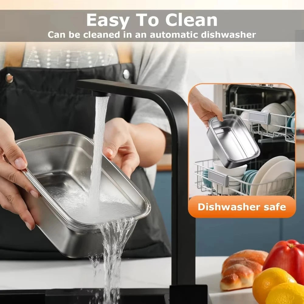Rechargeable 100W Smart Electric Bento Box
Heat your food cord-free. This 12000mAh portable food heater features a programmable timer for perfectly warm meals at work, travel, or outdoors. A premium and practical gift for adults.