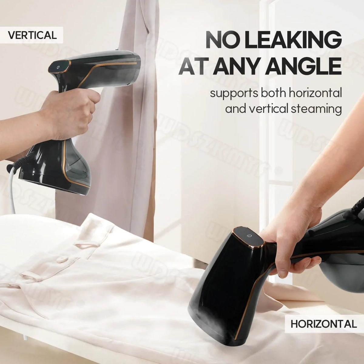 Portable Handheld Garment Steamer – Quick Heat Steam Iron for Clothes