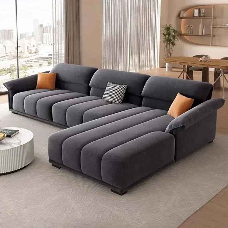 Luxury European Modular Sofa – Minimalist Living Room Sectional