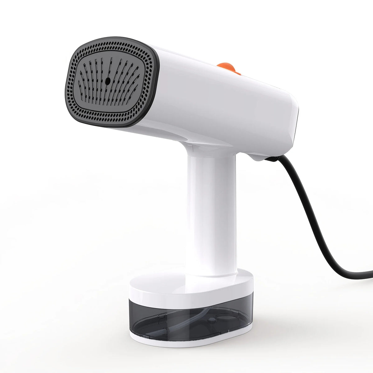 Lubluelu portable handheld garment steamer with fast-heating technology and powerful suction, designed for quick and easy wrinkle removal at home or on the go.