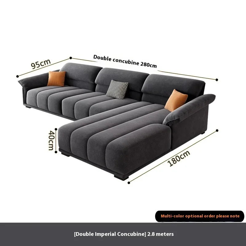 Luxury European Modular Sofa – Minimalist Living Room Sectional