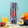 Portable Blender 450ml – 3-Speed USB Rechargeable Juicer for Smoothies & Shakes