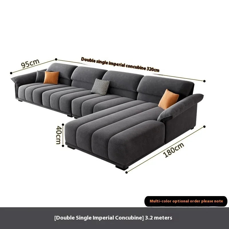Luxury European Modular Sofa – Minimalist Living Room Sectional