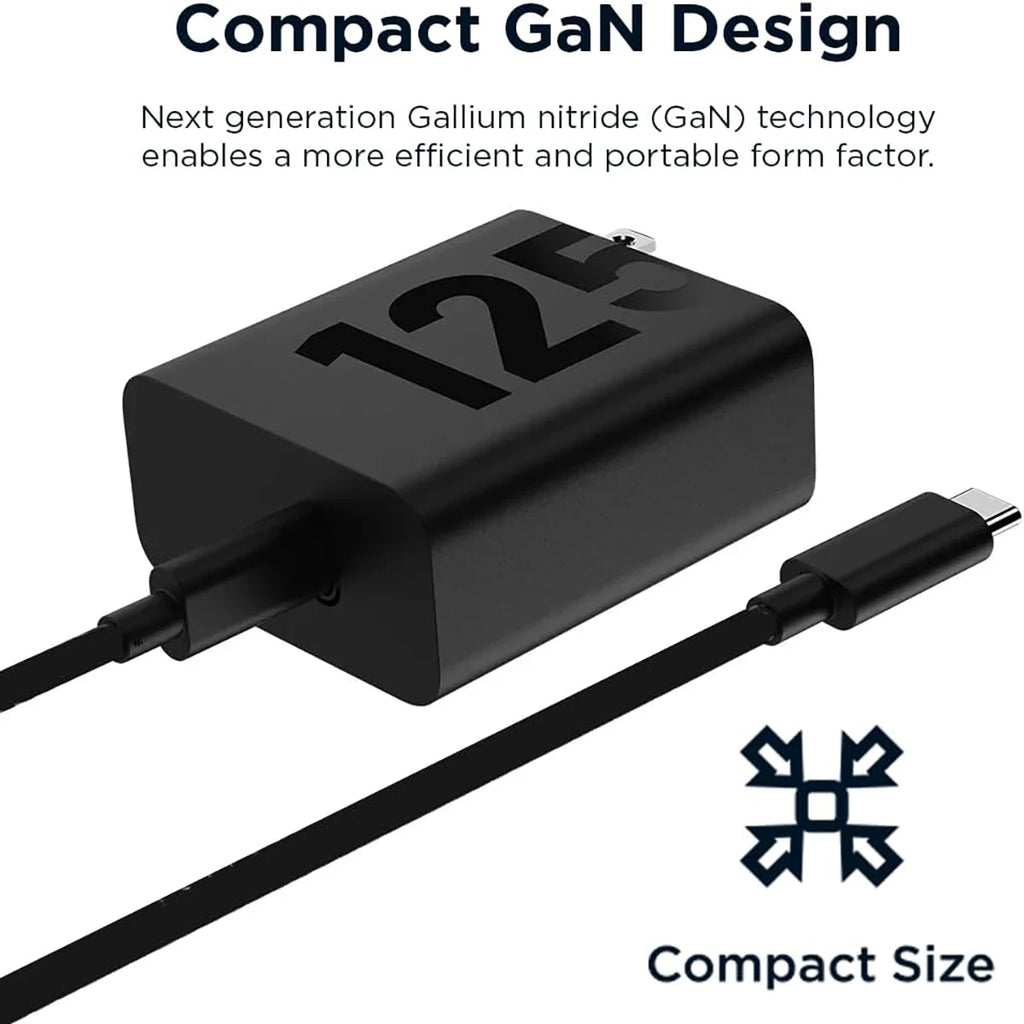 125W GaN Fast Charger with 3.3ft USB-C Cable
