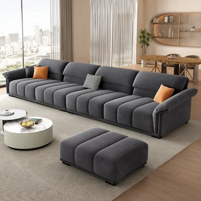 Luxury European Modular Sofa – Minimalist Living Room Sectional