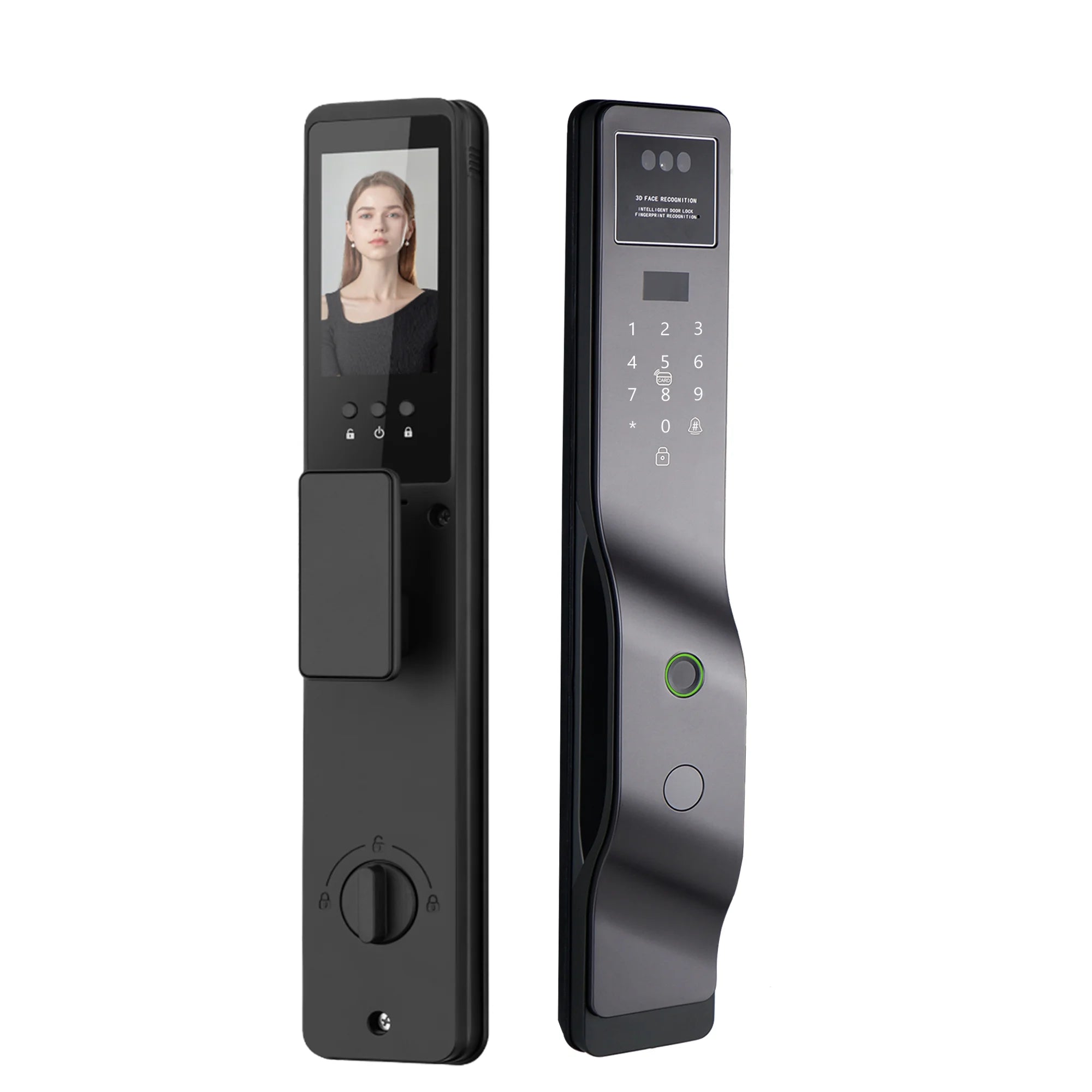 Fully Automatic 8-in-1 Smart Door Lock
Seamless keyless entry designed for everyone. Features 8 secure unlocking methods and global support with 22 languages in one sleek, modern security system.