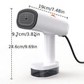 Lubluelu portable handheld garment steamer with fast-heating technology and powerful suction, designed for quick and easy wrinkle removal at home or on the go.