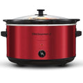 8.5-Quart Jumbo Ceramic Slow Cooker (Adjustable Temp)
Effortlessly prepare large meals with this high-capacity slow cooker. Featuring a durable metal exterior, removable ceramic crock, and dishwasher-safe lid—perfect for everything from hearty spareribs t