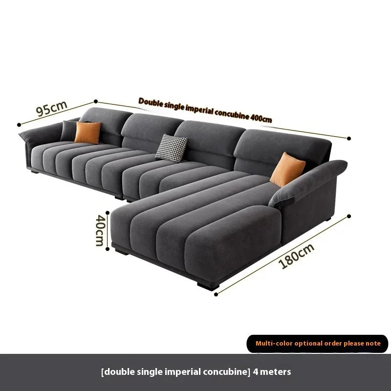 Luxury European Modular Sofa – Minimalist Living Room Sectional