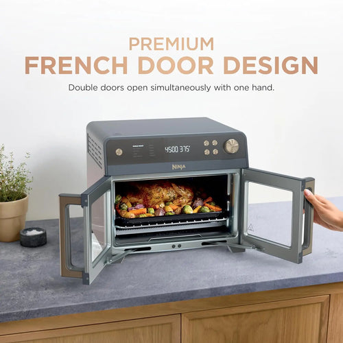 10-in-1 PFAS-Free Air Fryer Oven (20.3 Qt)
Your ultimate kitchen workhorse. Enjoy a family-sized 20.3-quart capacity, safe PFAS-free accessories, and 10 cooking functions in one sleek appliance. Fully dishwasher-safe.