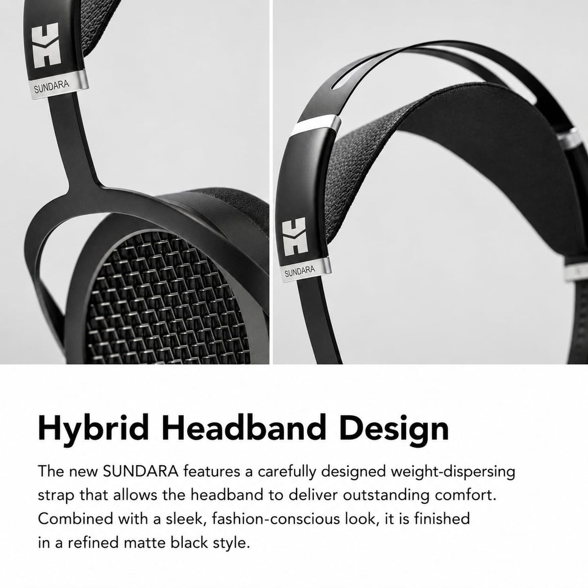 HIFIMAN SUNDARA Planar Magnetic Headphones – Hi-Fi Over-Ear Design with Premium Metal Build