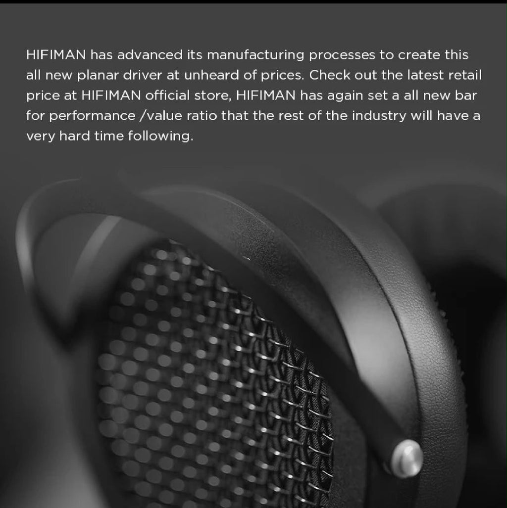 HIFIMAN SUNDARA Planar Magnetic Headphones – Hi-Fi Over-Ear Design with Premium Metal Build